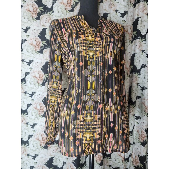 H&M Blouse Top Button Up Size 12 - Picture 2 of 10